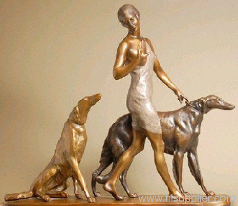 Resin home animals figurine