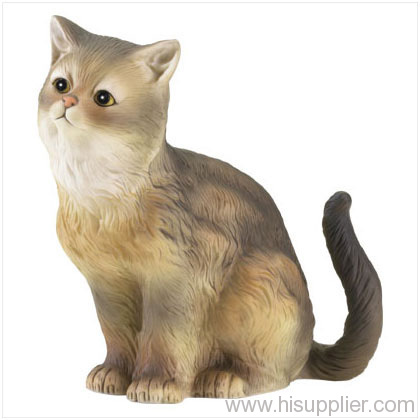 Polyresin home animals, Cat