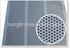 perforated screen plate