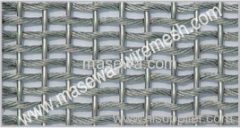 Stainless steel woven fabric