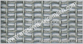 Stainless steel woven fabric