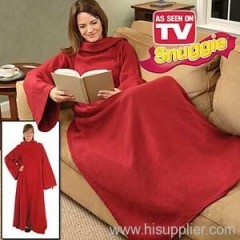 snuggie fleece throw burgundy