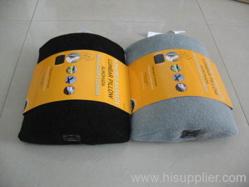 Message lumbar pillow