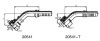 45 °METRIC FEMALE 24°CONE O-RING H.T.