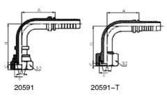 hydraulic tube fitting