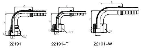 brass hydraulic fitting