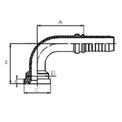 hydraulic quick connect fitting