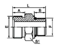 METRIC MALE O-RING