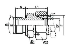 METRIC THREAD WITH CAPTIVE SEAL