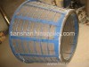 Wedge wire centrifuge sieve basket