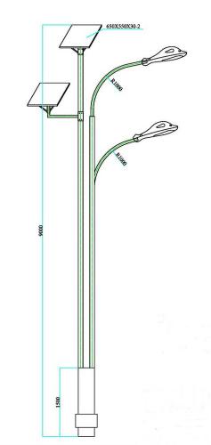 solar street lamp