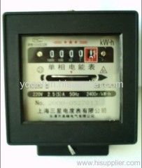 DD282 single phase watt hour meter