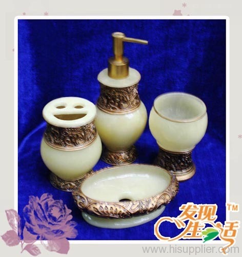 Resin bathroom ware