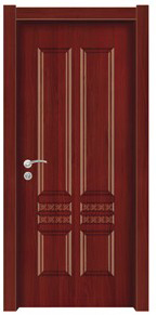 reinforced wooden door