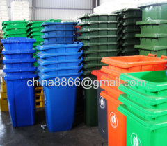 plastic waste bin