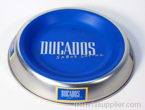 tin ashtray， round ashtray