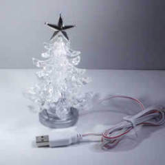 crystal christmas tree