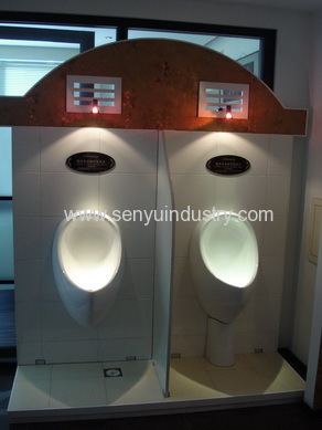 Chinese waterless urinals