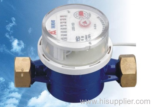 Rotary Vane Single Jet Signal Water Meter