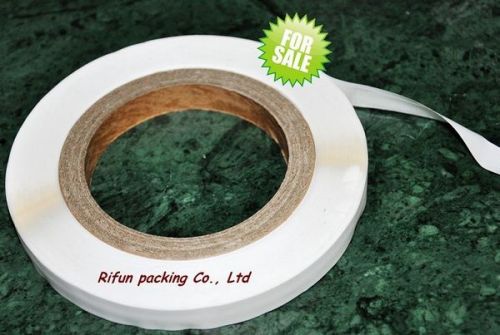 Permanent bag sealing tape