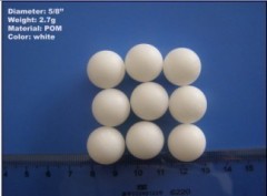 china POM plastic solid bearing ball