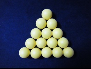 china 19mm PP hollow plastic roll on balls