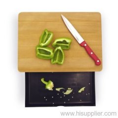 Cut and Collect Cutting Board