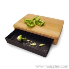 Cut and Collect Cutting Board