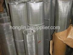 Stainless steel window screen