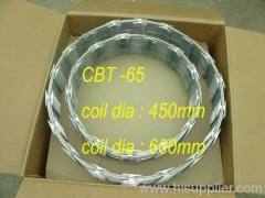 single coil razor wire