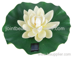 flower solar water light