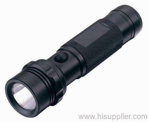 High power aluminum flashlights