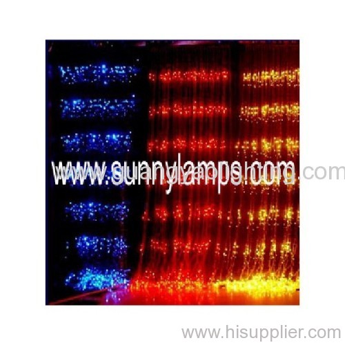 LED waterfall light