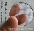 woven stainless steel window screen