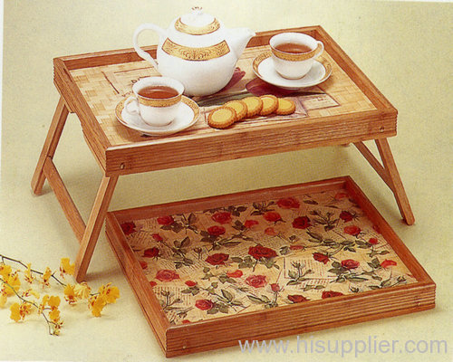 bamboo serving tray