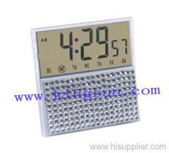 Digital Clock W/crystal