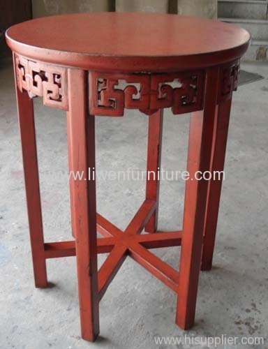 Chinese antique pedestal for potted flower