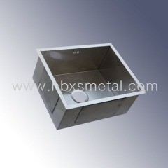 stainless steel bathroom sinks