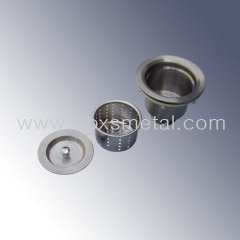 stainless sink strainer