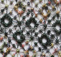 most fashion mesh embroidery fabric