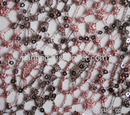 most fashion mesh embroidery fabric