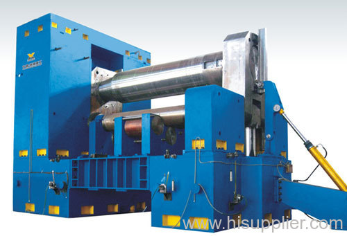 Horizontal Down Roller Adjust 3 roller Rolling Machine