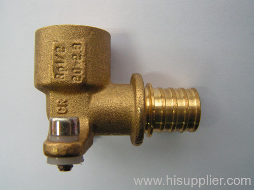 brass(DZR) compression fittings for PEX pipes