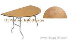 Half Round Folding Table