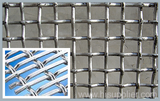 galvanized crimped wire mesh coils