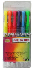 6 Gel Pens