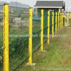 Curvy Welded Mesh Fence