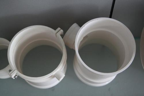 plastic pipe fittings made by ALEX injection molding machines