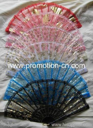 lace plastic fans