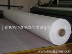 white fiberglass mesh